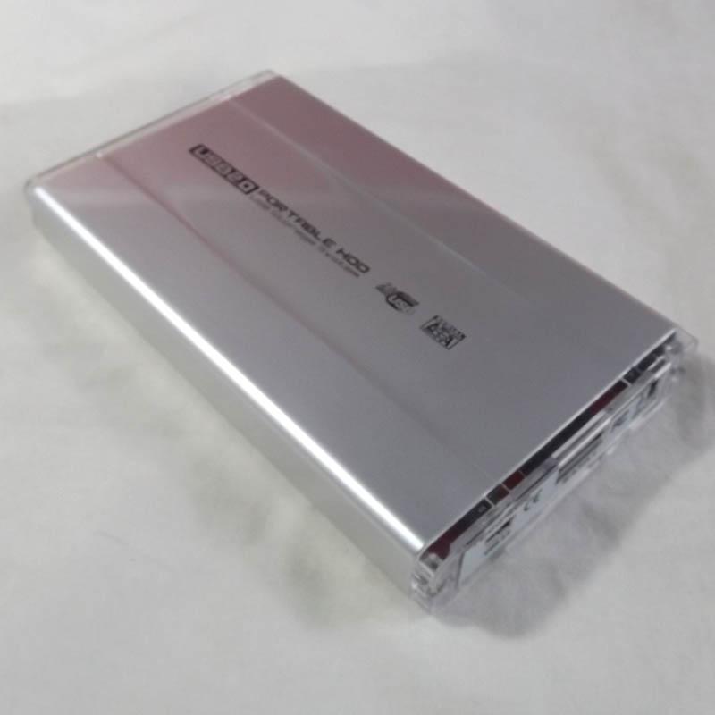 2.5 SATA / IDE to USB 2.0 & SATA External Aluminum HDD Silver Caddy VISTA MAC